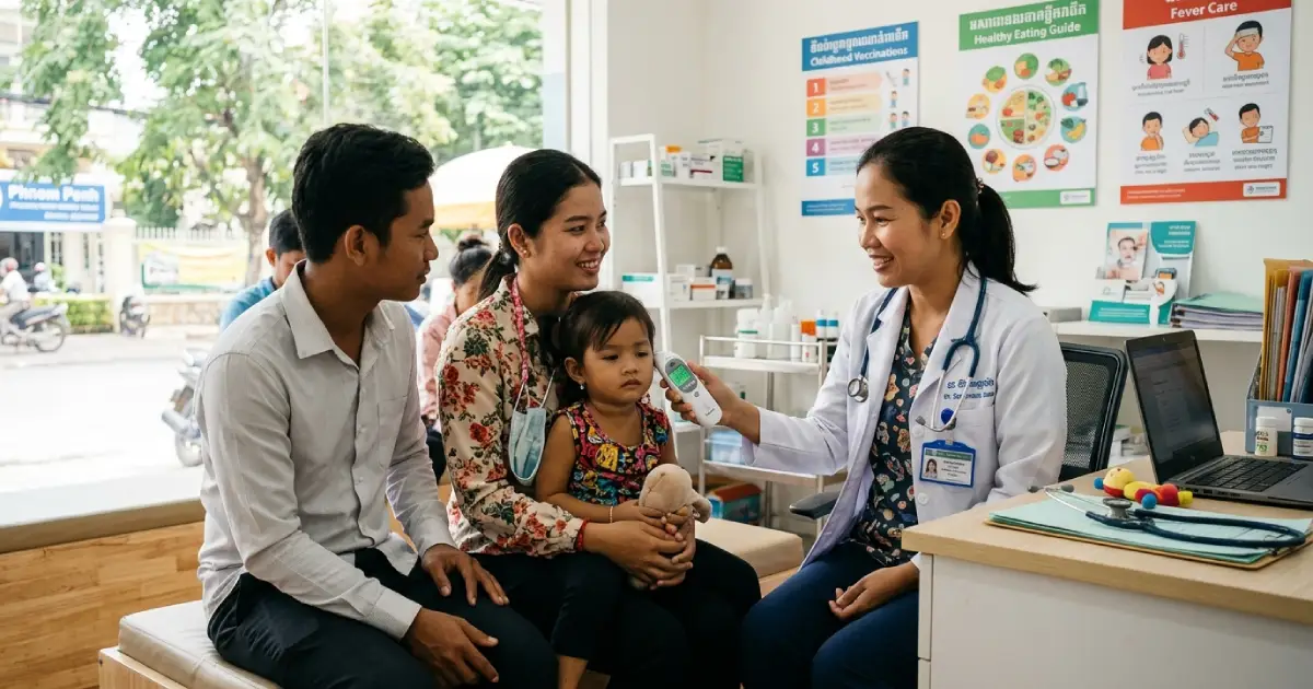 Safe fever management for children under 5