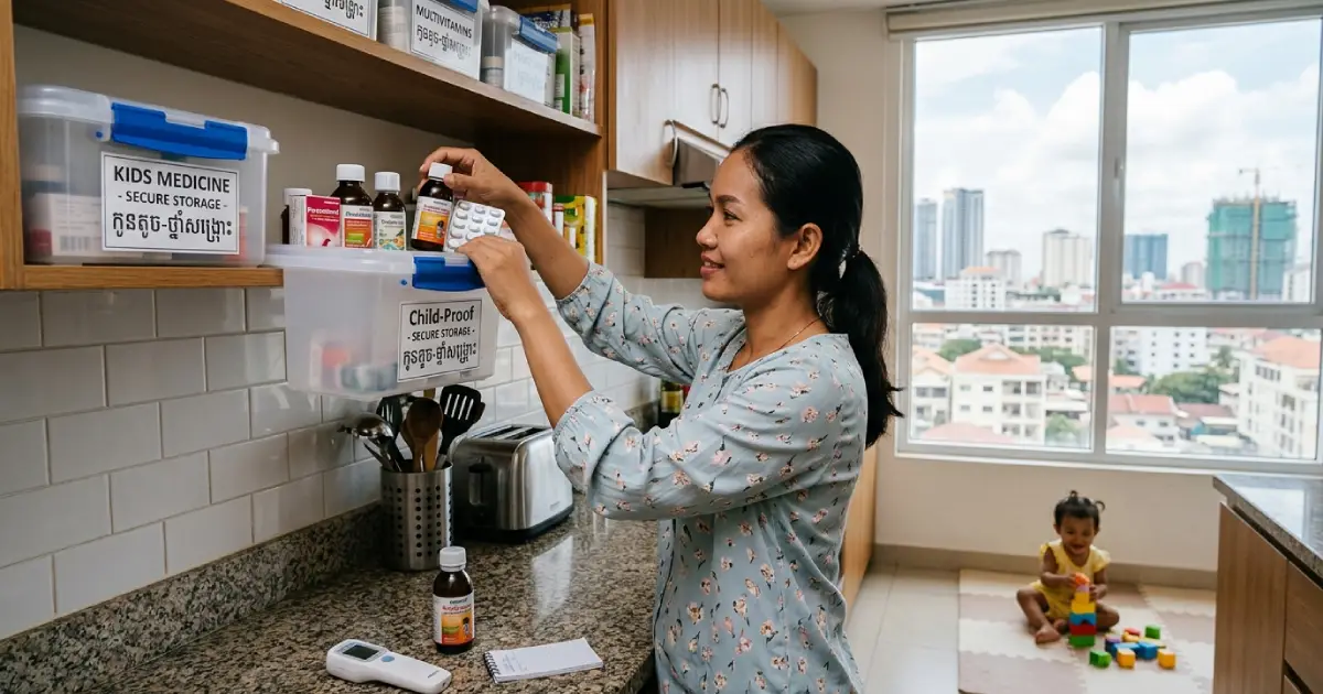 How to Store Children’s Medicines Safely When You Have Young Children at Home